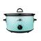 Brentwood Blue 3.5qt. Diamond-Pattern Slow Cooker
